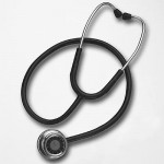 Nurse Stethoscope Blue with Timepiece