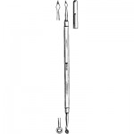 Comedone Extractor Spear Point with Cover, Double End