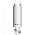 Halogen Fiberoptic Laryngoscope Lamp Nickel Plated Base With Standard Threads - Pack of 3