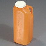 3000 cc 24 Hour Collection Bottle Disposable - Case of 40