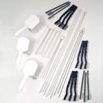 Instrument Cleaning Brush Set Include #10-1660 Cannula Cleaning Brush 12