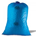 Disposable Linen Bag Printed: Soiled Linen, Blue, 30
