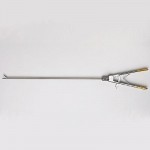 5mm Sklartech 5000 TC Needle Holder Straight, Non-insulated, flushable shaft with inline handle, tungsten carbide jaw inserts. Jaw length 8mm. - Each Sold Separately