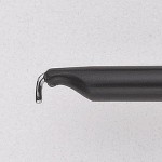 3mm Sklartech 5000 Miniature Electrode, Without Suction L-Hook Electrode. High Frequency. Insulated. Each electrode has a permanently fitted adapter for connecting to the <a href='http://www.sklarcorp.com/ProductDetailUS.aspx?DepartmentID=23&CategoryID=21
