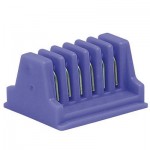 Medium Ligation Clips Sterile, Blue Package with Adhesive Backing - Pack of 6, 20 Packs per Case, Case of 120