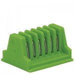 Medium/Large Ligation Clips Sterile, Green Package with Adhesive Backing - Pack of 6, 20 Packs per Case, Case of 120