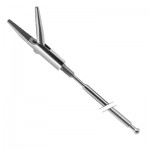 33cm 5mm Sklartech 5000 Needle Holder 10mm Jaws, Pointed, Replacement Insert - Each Sold Separately