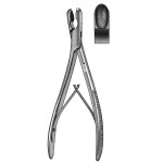 Northfield Bone Rongeur, Slightly Curved Wide Tip, 8-1/4