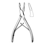 Jansen Bone Rongeur, 4.5mm x 30mm Jaw, Curved, 175mm, 7