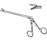 Spurling Intervertebral Disc Rongeur, 4mm x 10mm, Downward, 11-3/4