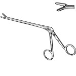 Cushing Intervertebral Disc Rongeur, 2mm x 10mm, Downward, 7-3/4