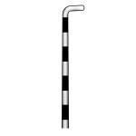 Exploring Hook 90 Degrees, 5mm, Graded Lines, Triangular Handle