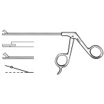 Curette Insert, for Use with Snap-Lock Handle 45-6020, 7mm Diameter Tip, Angled, 8-3/4