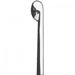 Arthroscopic Rosette Knife Straight - Serrated, Knurled Handle