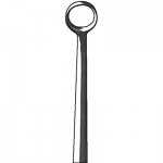 Arthroscopic Ring Curette, 3mm, Knurled Handle