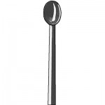 Arthroscopic Spoon, 30° Curved Knurled Handle, 3mm