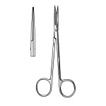 Sanvenero Delicate Dissecting Scissors, Straight, 5-1/2