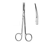 Sanvenero Delicate Dissecting Scissors, Slightly Angled, 5-1/2