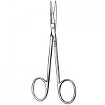 Iris Scissors, Straight, Smooth, Sharp/Sharp, 4-1/2