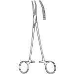 Fuchsig Dissecting and Ligature Forceps Curved, Serrated, 7-1/2