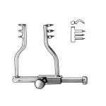 Logan Self-Retaining Retractor with Adjustable Screw, Sharp, 1-1/2