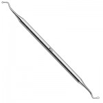University of Michigan Burnisher Double End, Octagonal Handle, #2