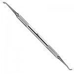 Cleoid Discoid Carver Double End, Round Handle, #WACD