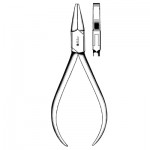 Flat Nose Plier Serrated 7-1/2