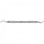 Columbia Curette #4L / 4R, Double End, Round Handle