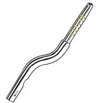 2.7mm Osteotome Inserts Convex Tip, Bayonet
