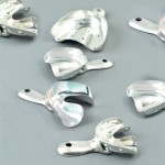 Size 43 Metal Impression Trays Upper, Perforated