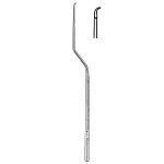 Koos Vessel Knife, Small Downward Curve, 7-1/4