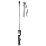 Aiach Suction Elevator, Curved, Semi-Sharp Tip, 7-1/2
