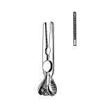 Glover Atraumatic Bulldog Clamp, Straight, 1-3/4