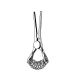 Glover Atraumatic Bulldog Clamp, Straight, 2