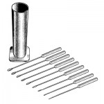 Garrett Vascular Dilators Set of 9, Short 5-1/2