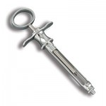 Petite Aspirating Syringe C-W Type, FOR VETERINARY USE ONLY.
