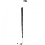 13.7cm Simcoe Nucleus Loop Double End, Serrated Loops, 4mm x 20mm