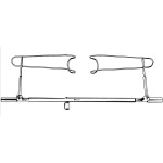 Schott Wire Speculum with Rotatable Adjustment for Blade Elevation, 11mm