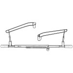 Schott Solid Speculum with Rotatable Adjustment for Blade Elevation, 11mm