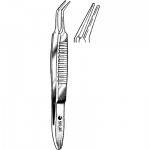 Bechert-McPherson Tying Forceps with Platform 83mm Angled