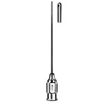 McIntyre Lacrimal Cannula 23 ga., Dual 0.3mm Side Ports, Straight