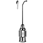 Welsh Cannula 25 ga., Flat Olive Tip, Angled Left