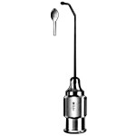 Welsh Cannula 25 ga., Flat Olive Tip, Angled Right