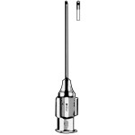 Anis Cannula 23 ga., Thin Wall, Finely Textured Tip, 0.4mm Side Port, Straight