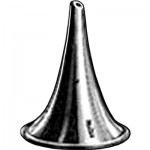 40mm Farrior Ear Speculum Oval, Oblique End, 5mm x 6mm - Each Sold Separately