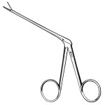 Micro Alligator Ear Forceps Straight Cup