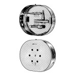 Nabatoff Vein Stripper Kit, Oval Metal Case