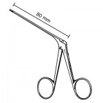 80mm Dieter Ear forceps Up Bite 1.3mm