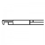 80mm Dieter Ear forceps Down Bite 1.3mm